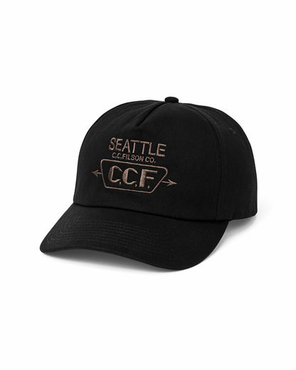 Filson Gear Seattle Graphic Trucker Cap - Black