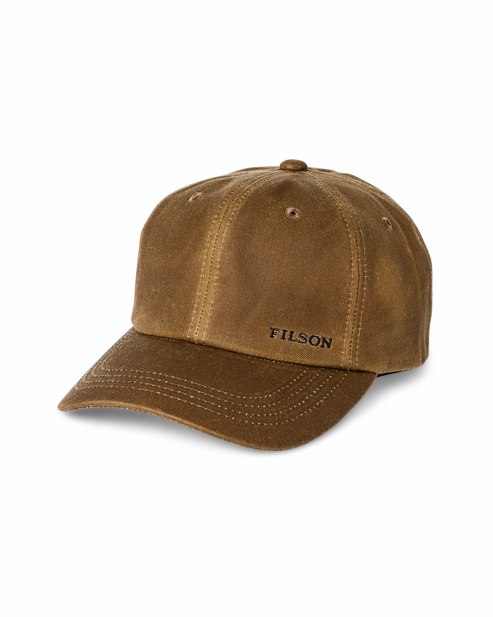 Filson Gear Waxed Low-Profile Logger Cap - Dark Khaki