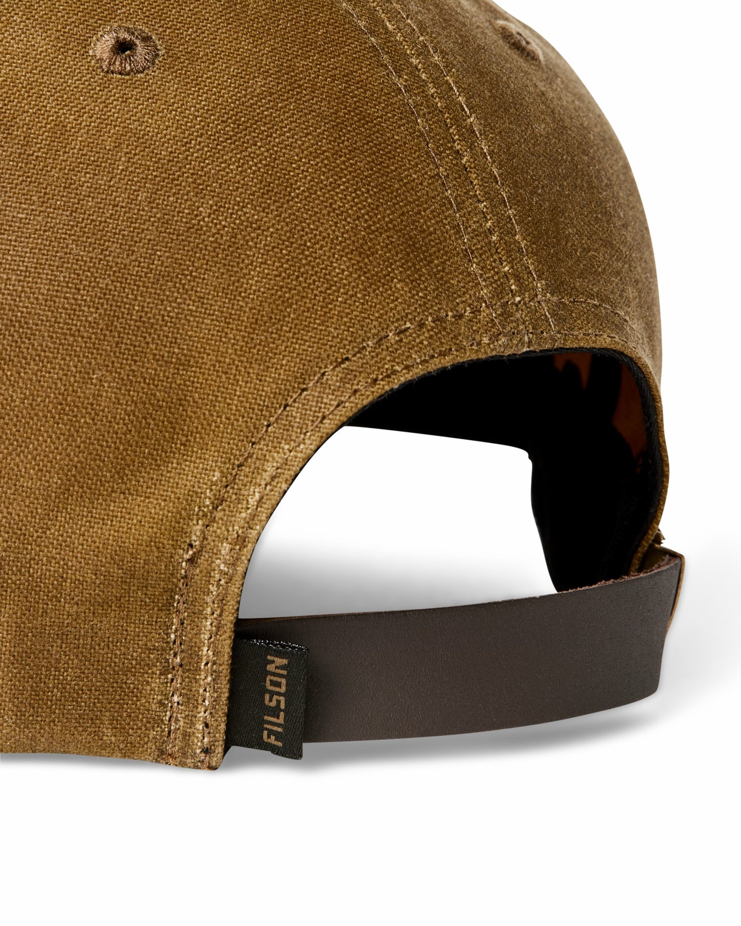 Filson Gear Waxed Low-Profile Logger Cap - Dark Khaki
