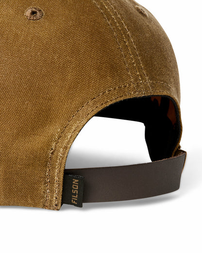 Filson Gear Waxed Low-Profile Logger Cap - Dark Khaki