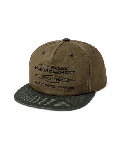 Filson Gear Diamond Trucker Cap - Olive