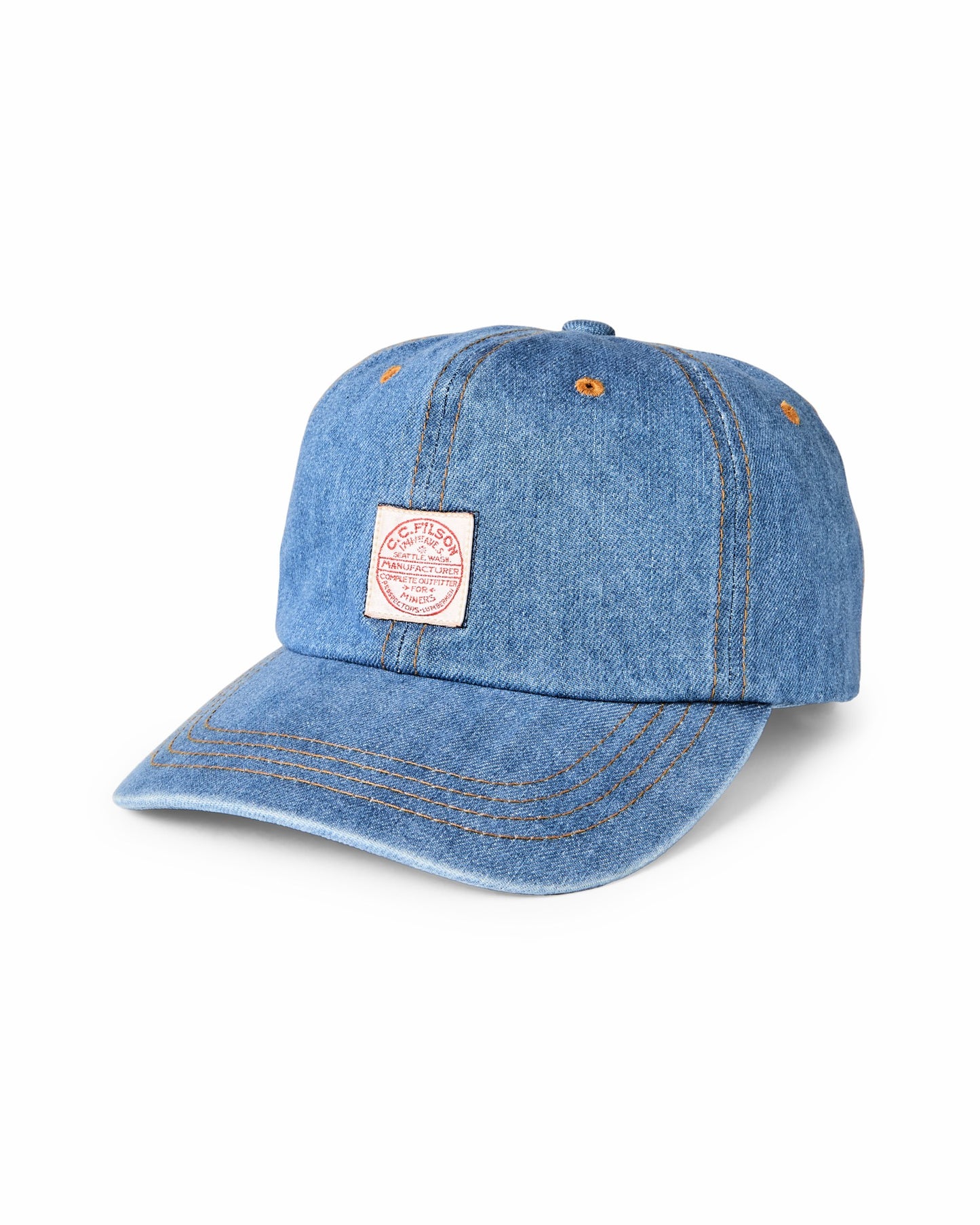 Filson Gear 9.5-oz. Denim Cap - Medium Indigo