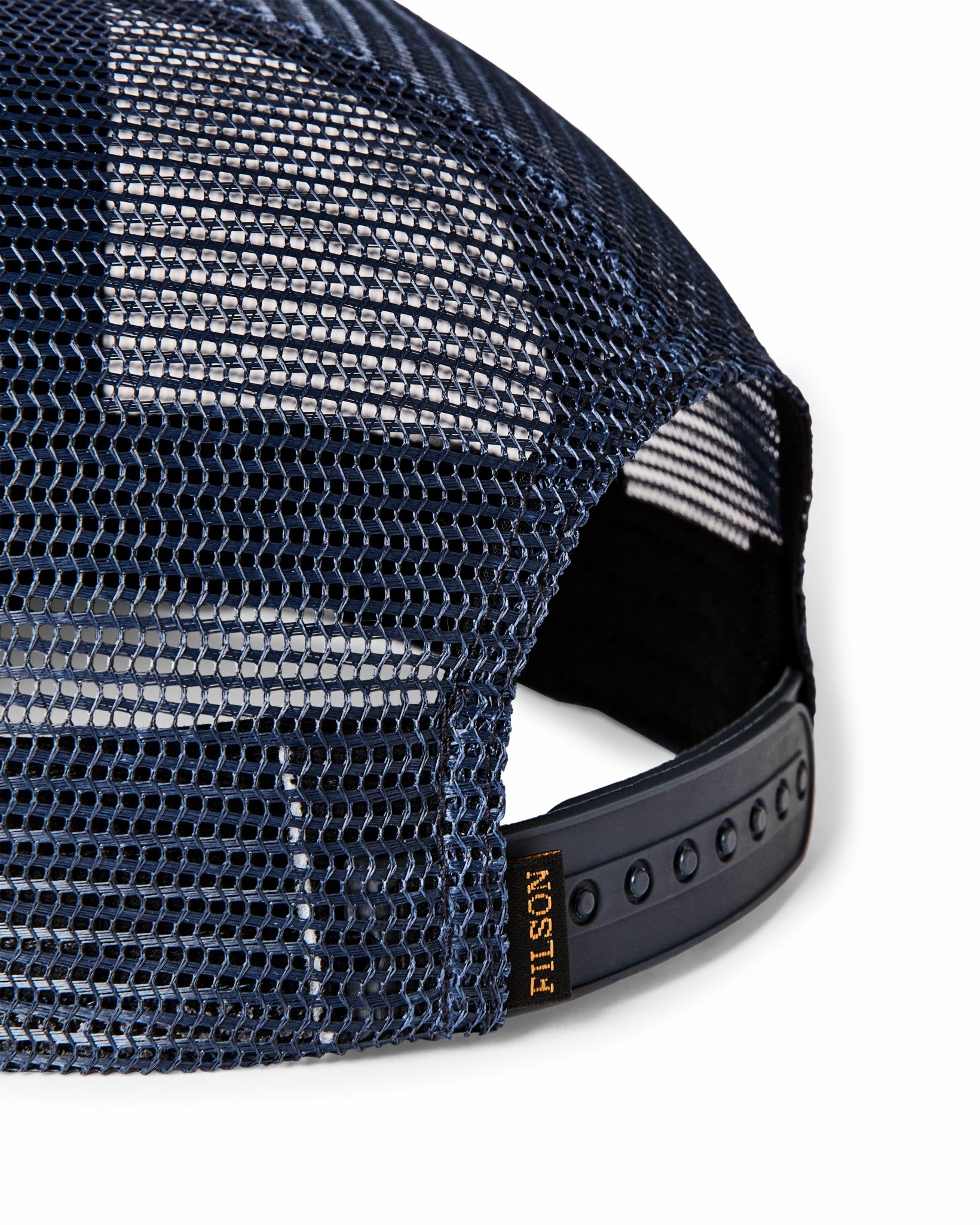 Filson Gear Diamond Trucker Mesh Cap - Blue