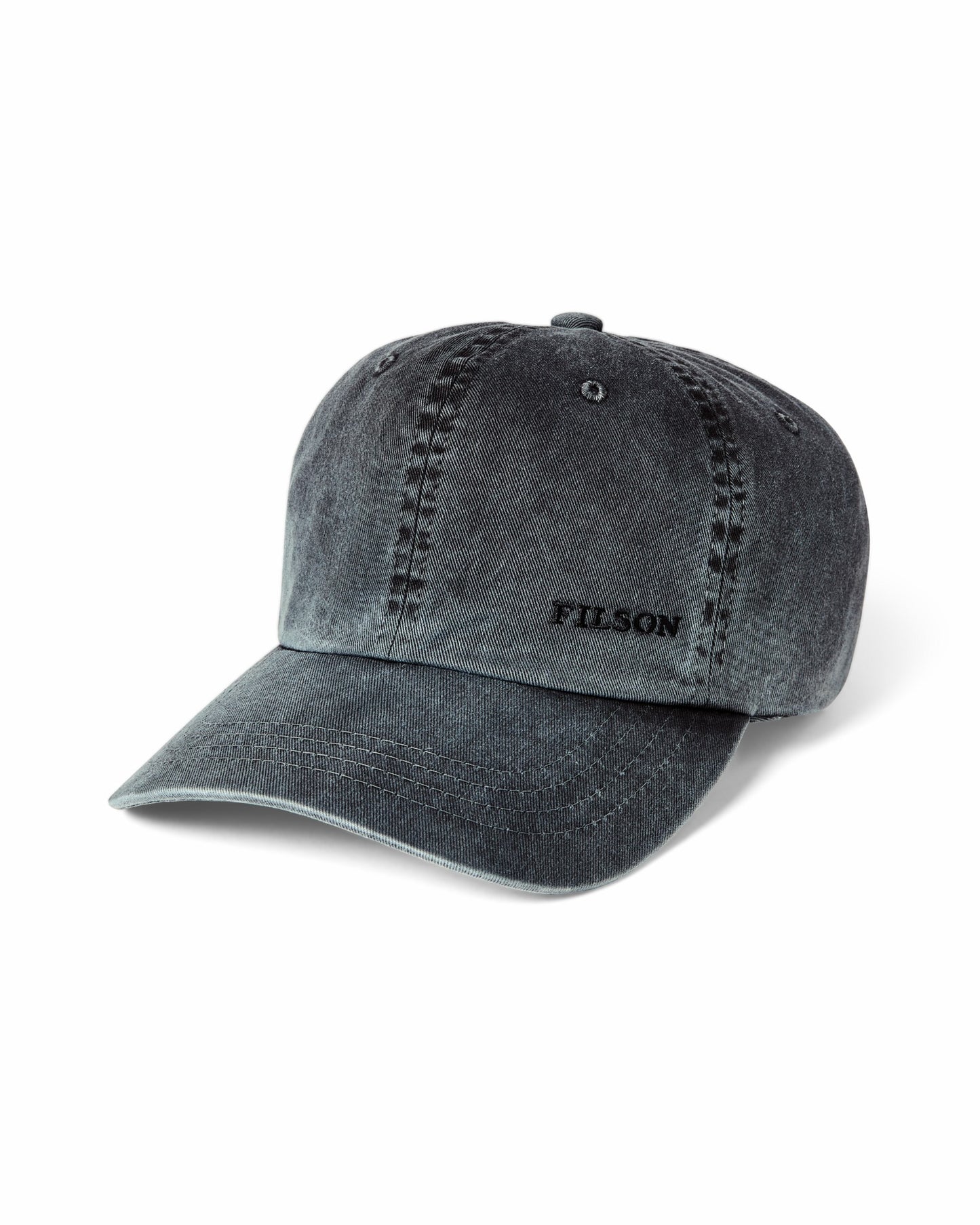 Filson Gear Washed Low-profile Logger Cap - Washed Charcoal