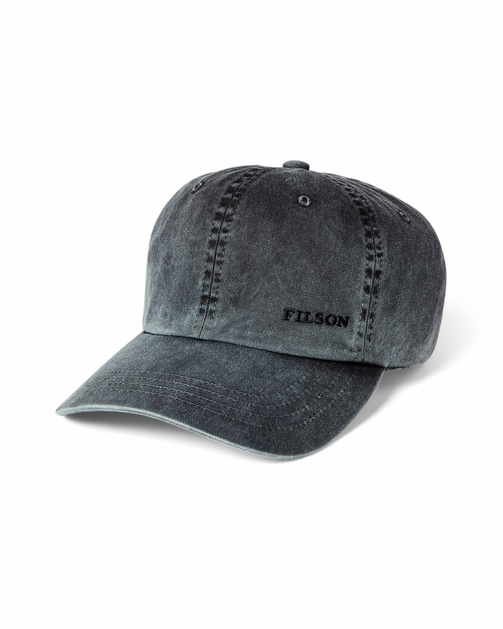 Filson Gear Washed Low-profile Logger Cap - Washed Charcoal