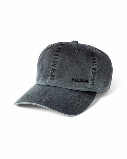 Filson Gear Washed Low-profile Logger Cap - Washed Charcoal