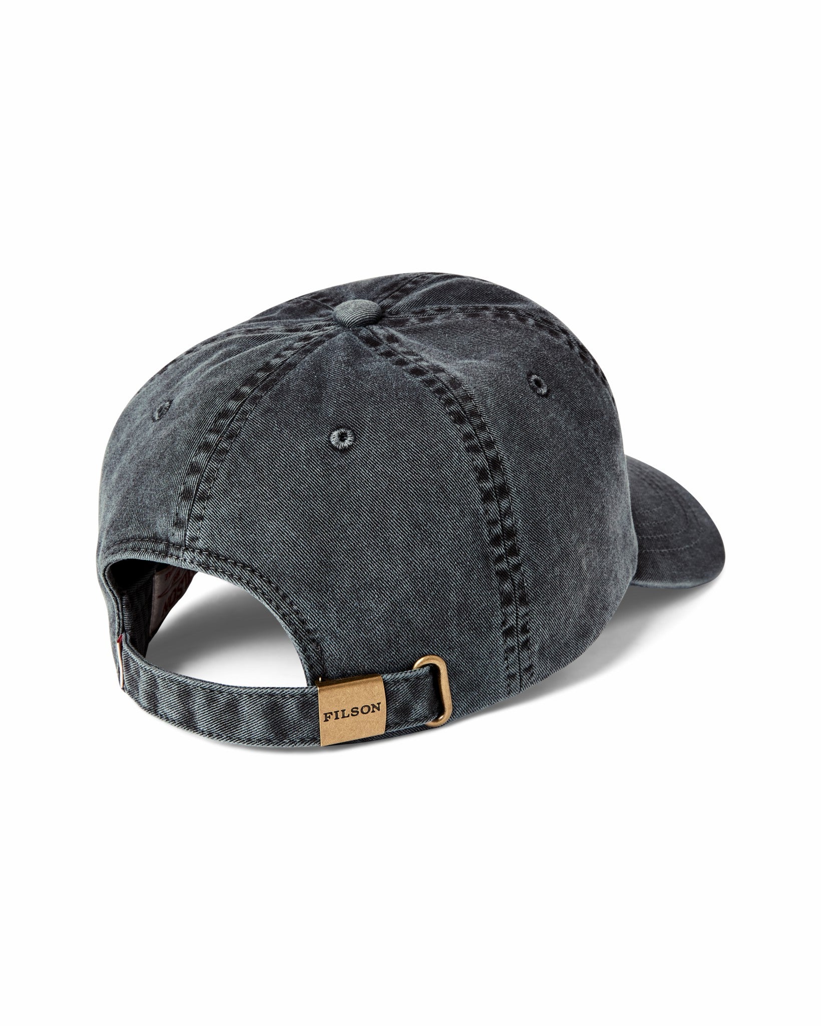 Filson Gear Washed Low-profile Logger Cap - Washed Charcoal