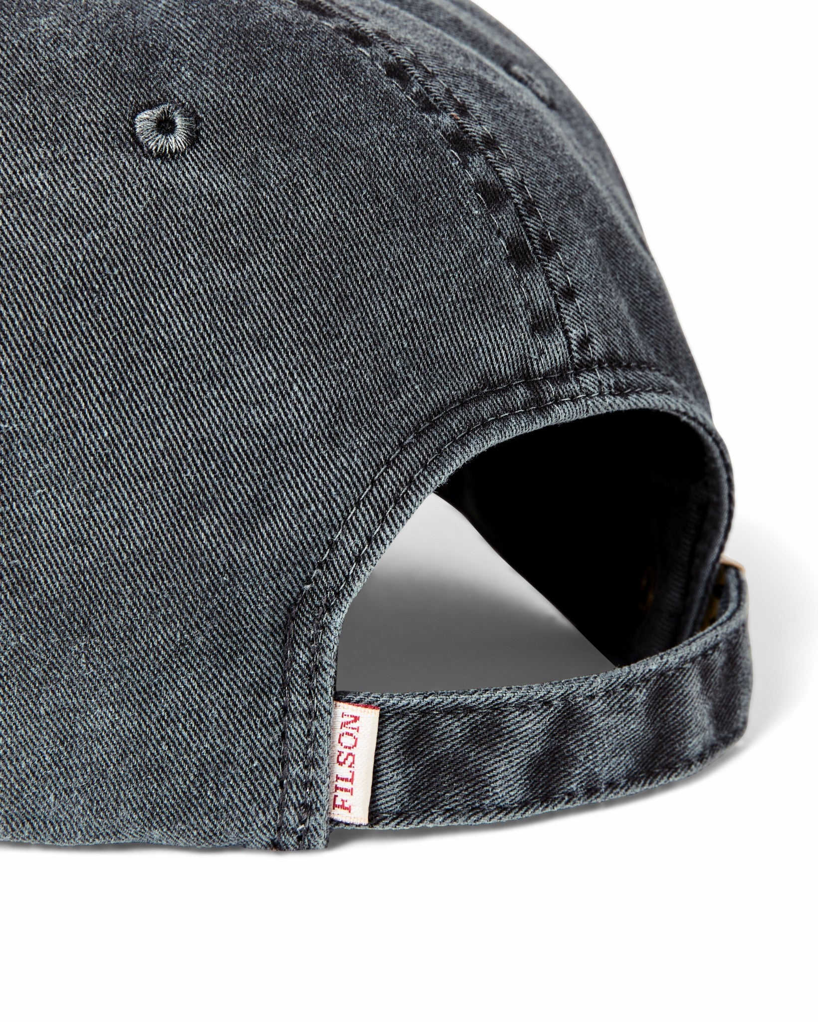Filson Gear Washed Low-profile Logger Cap - Washed Charcoal