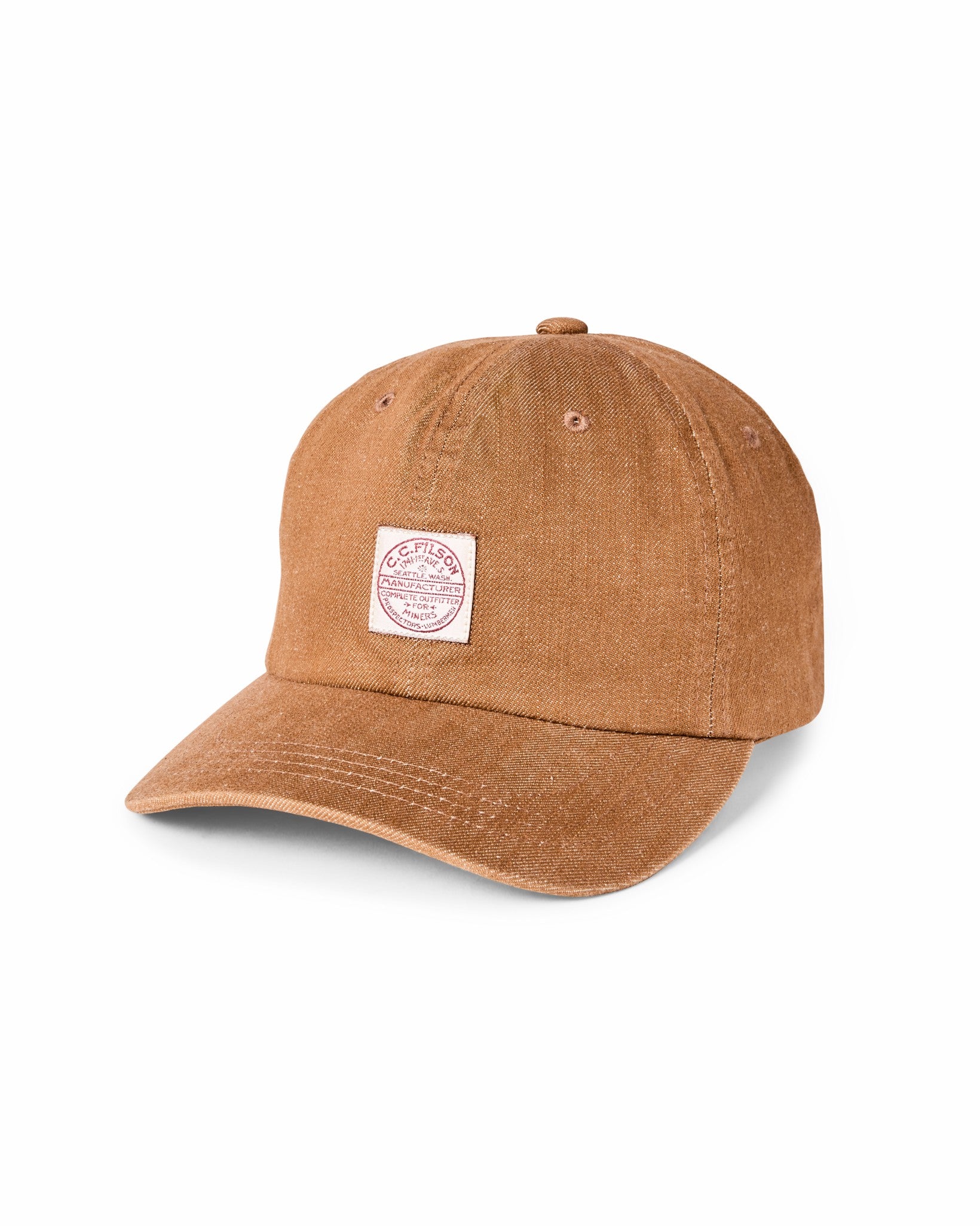 Filson Gear 9.5-oz. Denim Cap - Harvest Tan