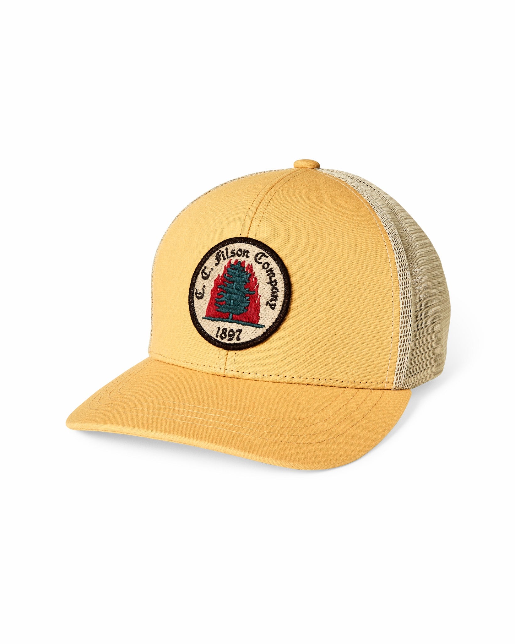 Filson Gear Wildfire Logger Mesh Cap - Vintage Gold
