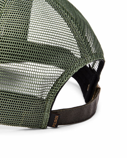 Filson Gear Logger Mesh Cap - Otter Green / Hunt Fish