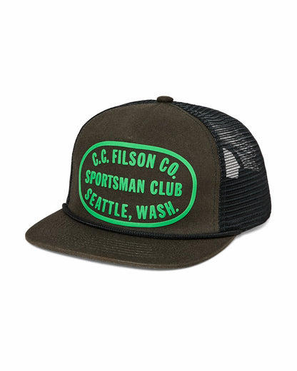 Filson Gear Trucker Mesh Cap - Dark Forest / Sportsman