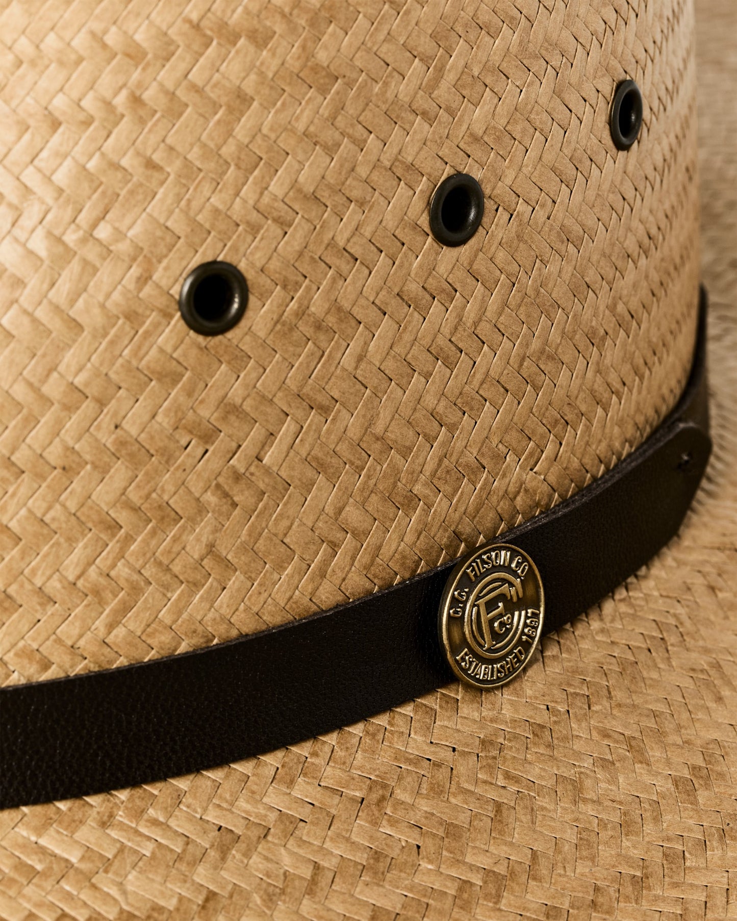 Filson Gear Filson X Stetson Straw Baler Hat - Sand