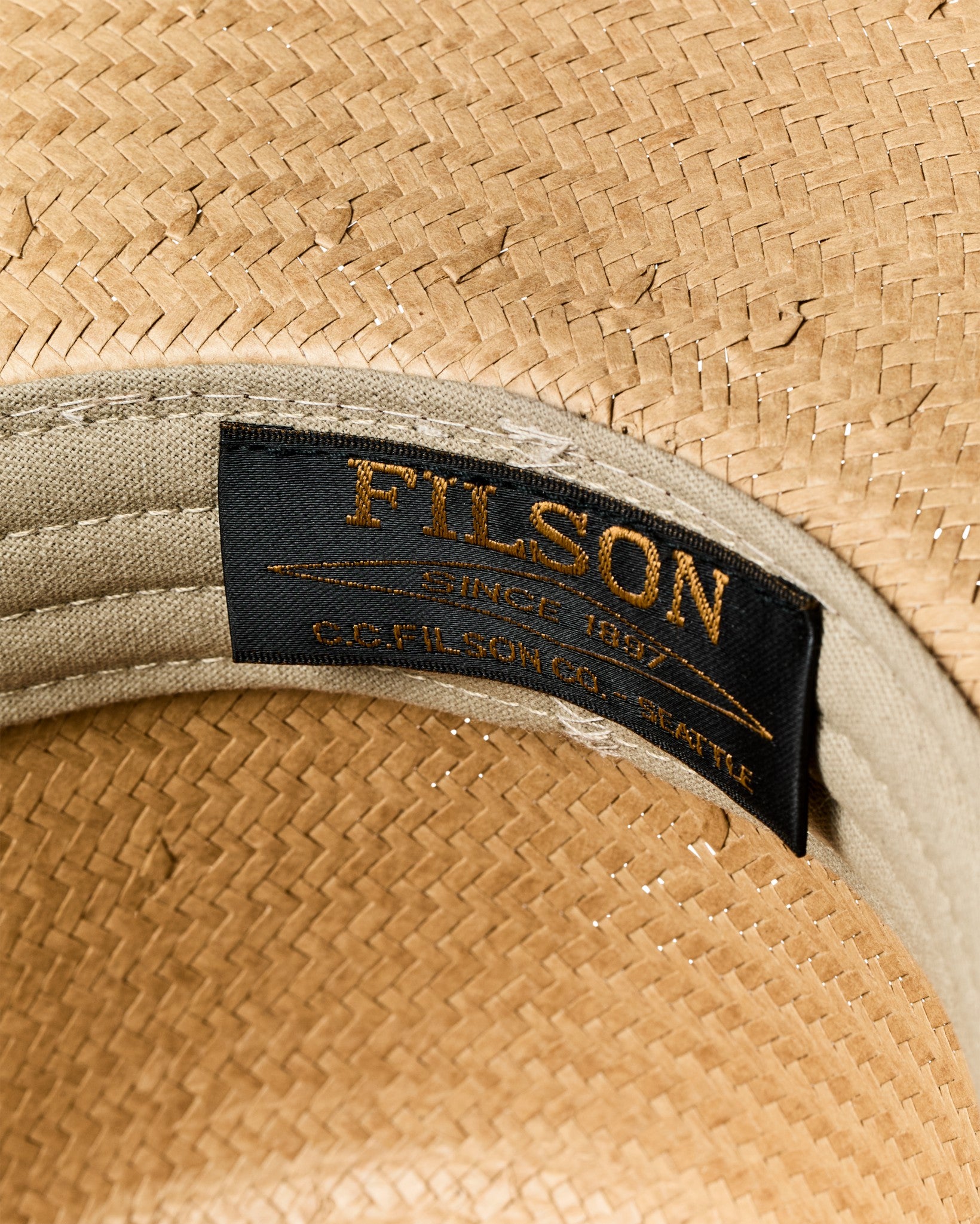 Filson Gear Filson X Stetson Straw Baler Hat - Sand