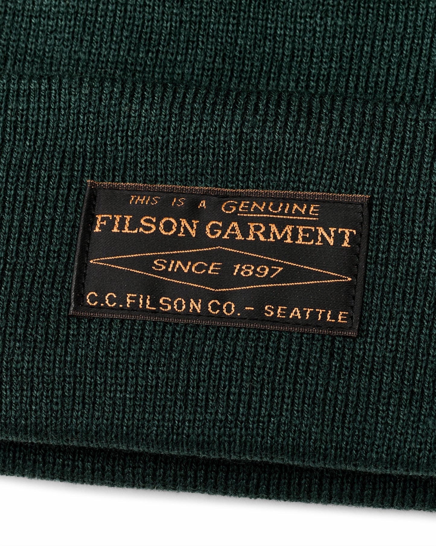 Filson Gear Ballard Watch Cap - Hunter Green