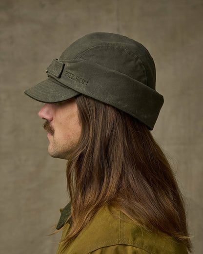 Filson Gear Tin Cloth Wildfowl Hat - Otter Green