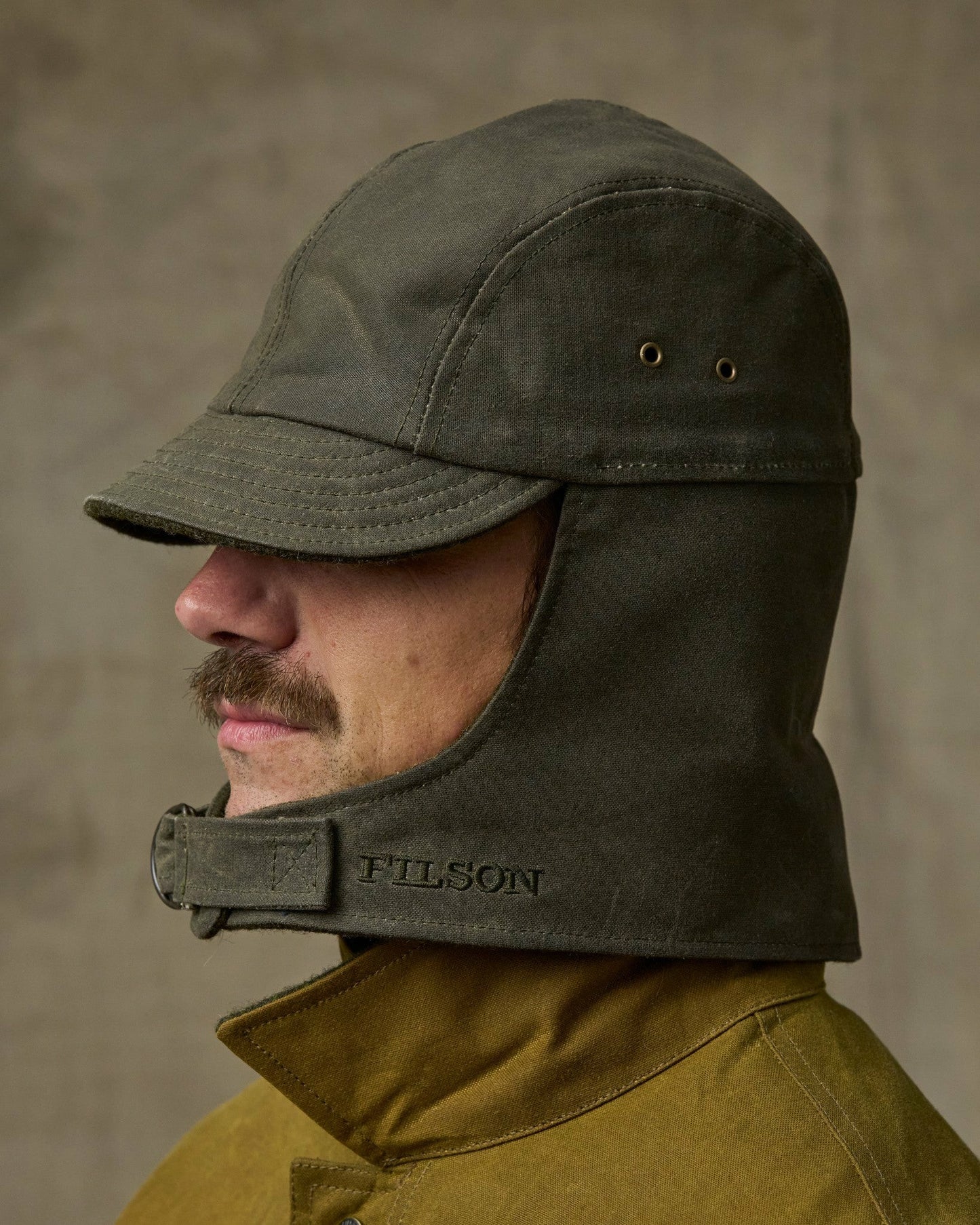 Filson Gear Tin Cloth Wildfowl Hat - Otter Green