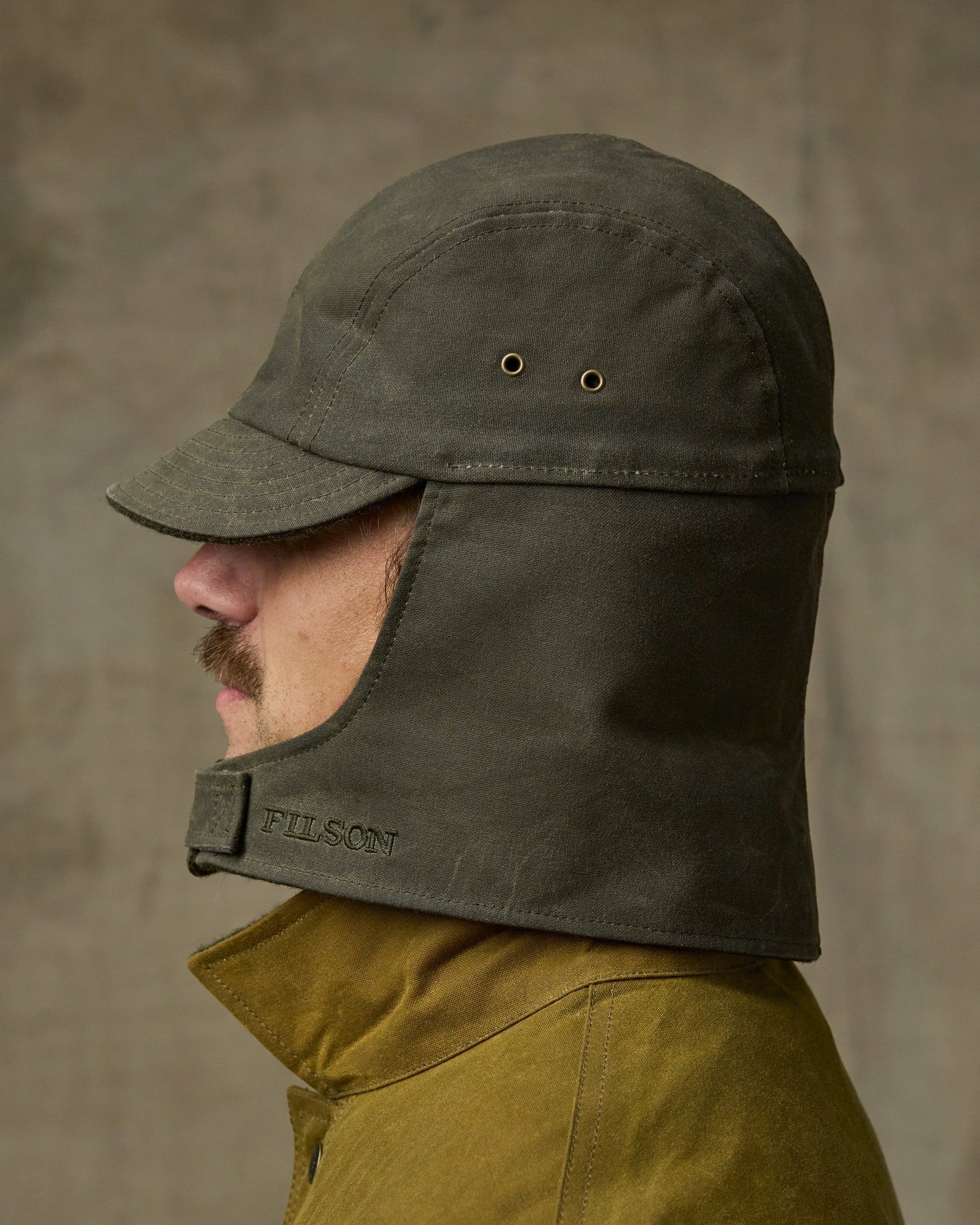Filson Gear Tin Cloth Wildfowl Hat - Otter Green