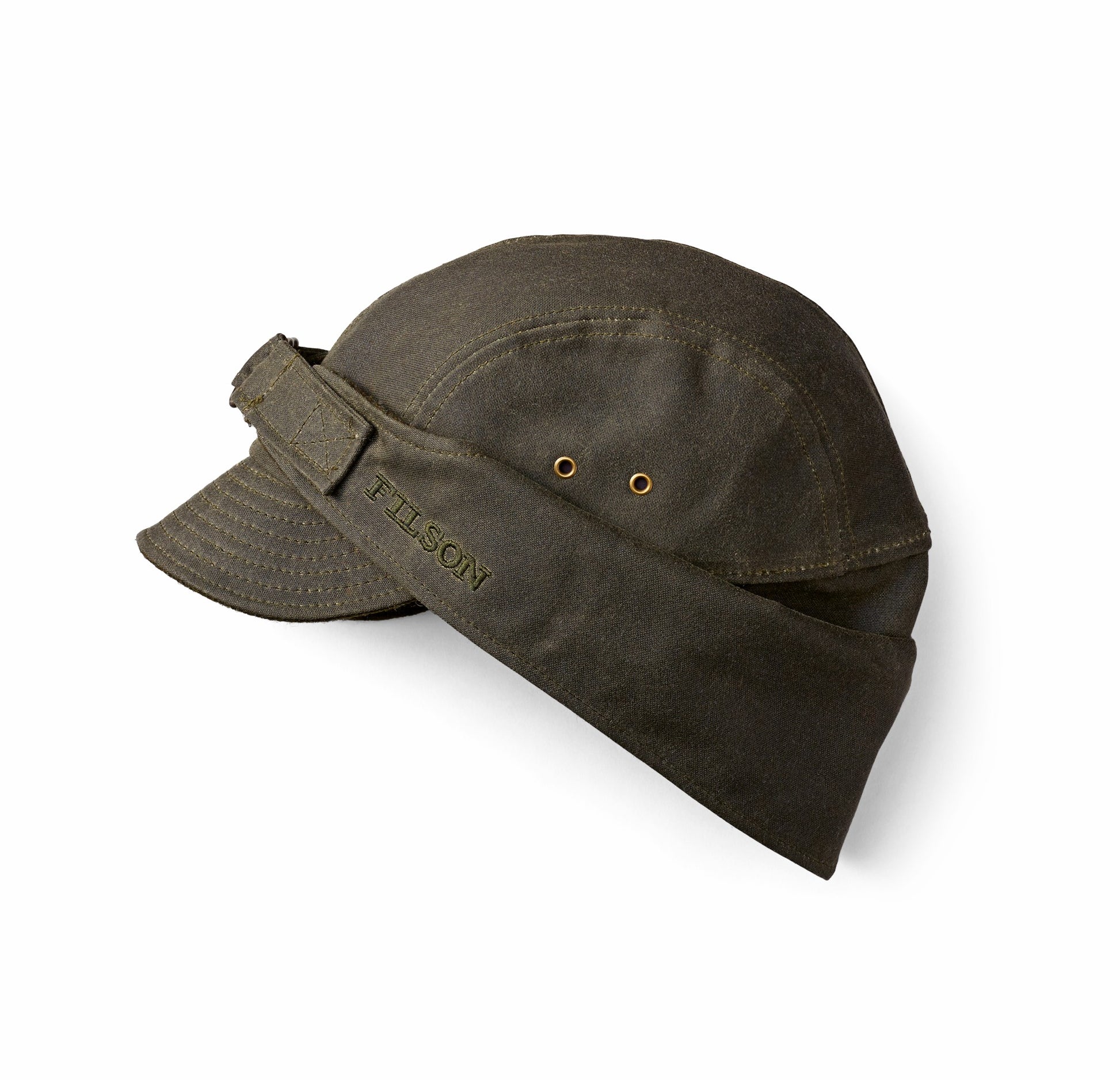 Filson Gear Tin Cloth Wildfowl Hat - Otter Green