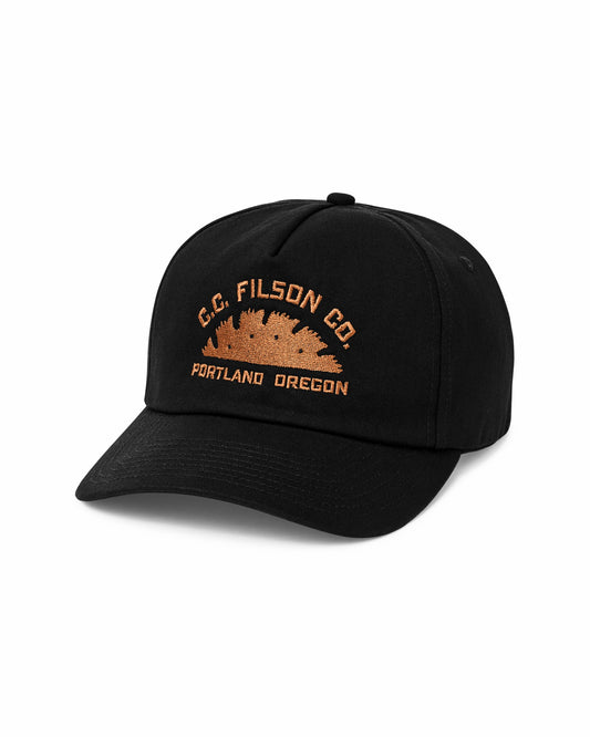 Filson Gear Portland Graphic Trucker Cap - Black