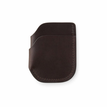 Filson Gear Bridle Leather Front Pocket Cash & Card Case - Brown Leather