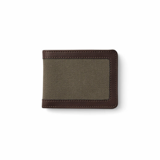 Filson Gear Rugged Twill Outfitter Wallet - Otter Green