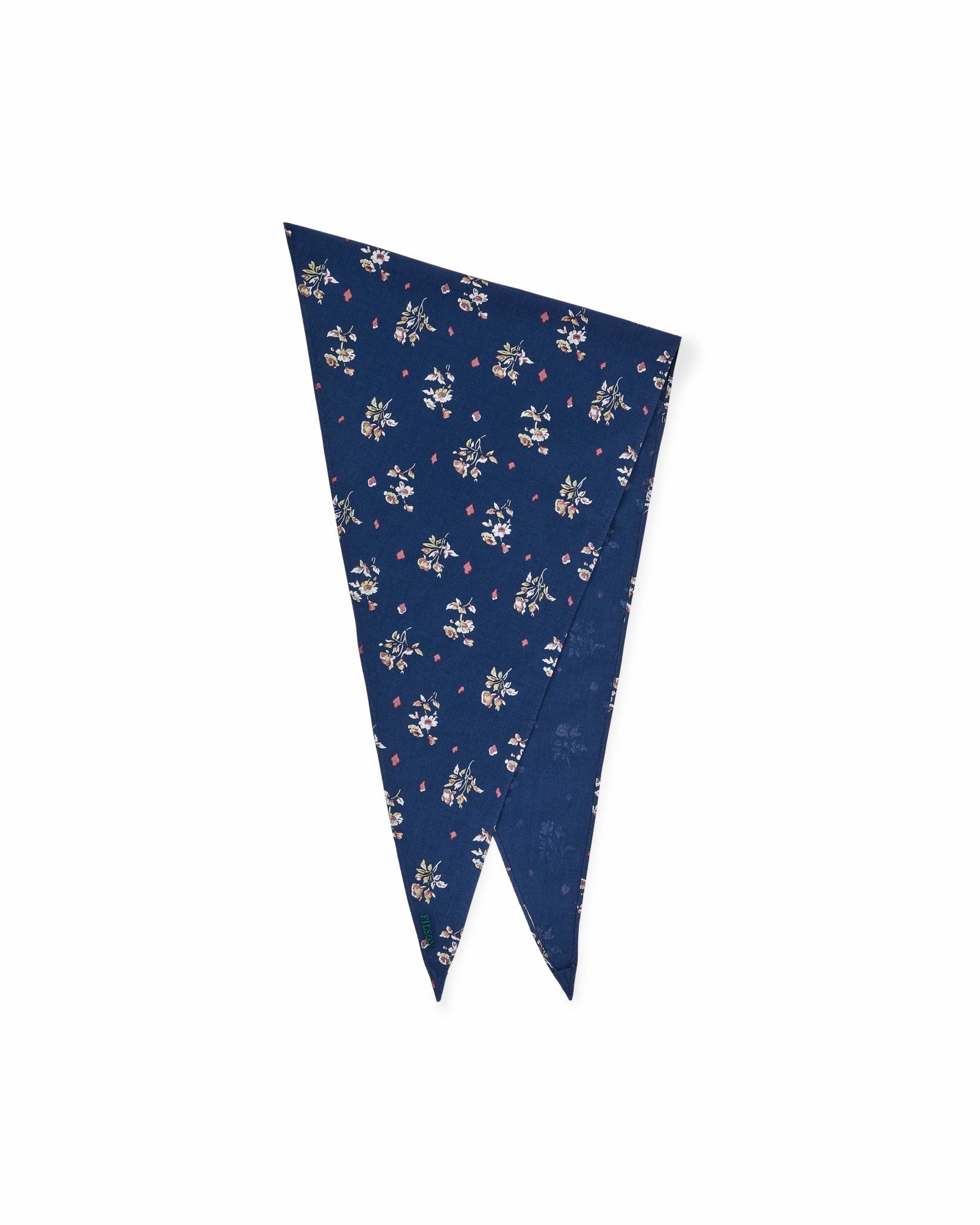 Filson Gear Triangular Bandana - Blue / Floral