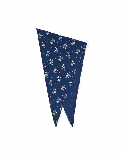 Filson Gear Triangular Bandana - Blue / Floral