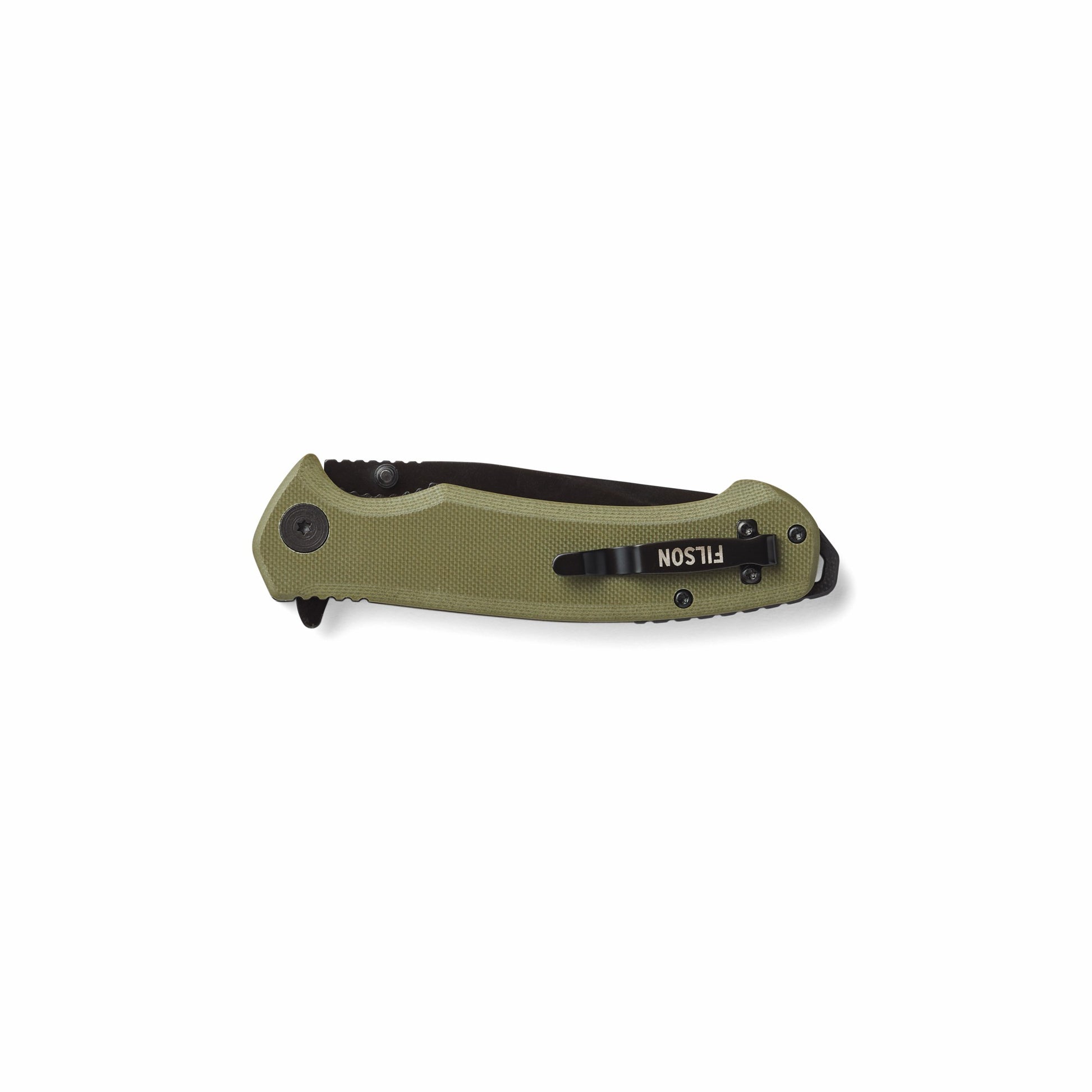 Filson Gear Assisted Opening Knife - Olive/black