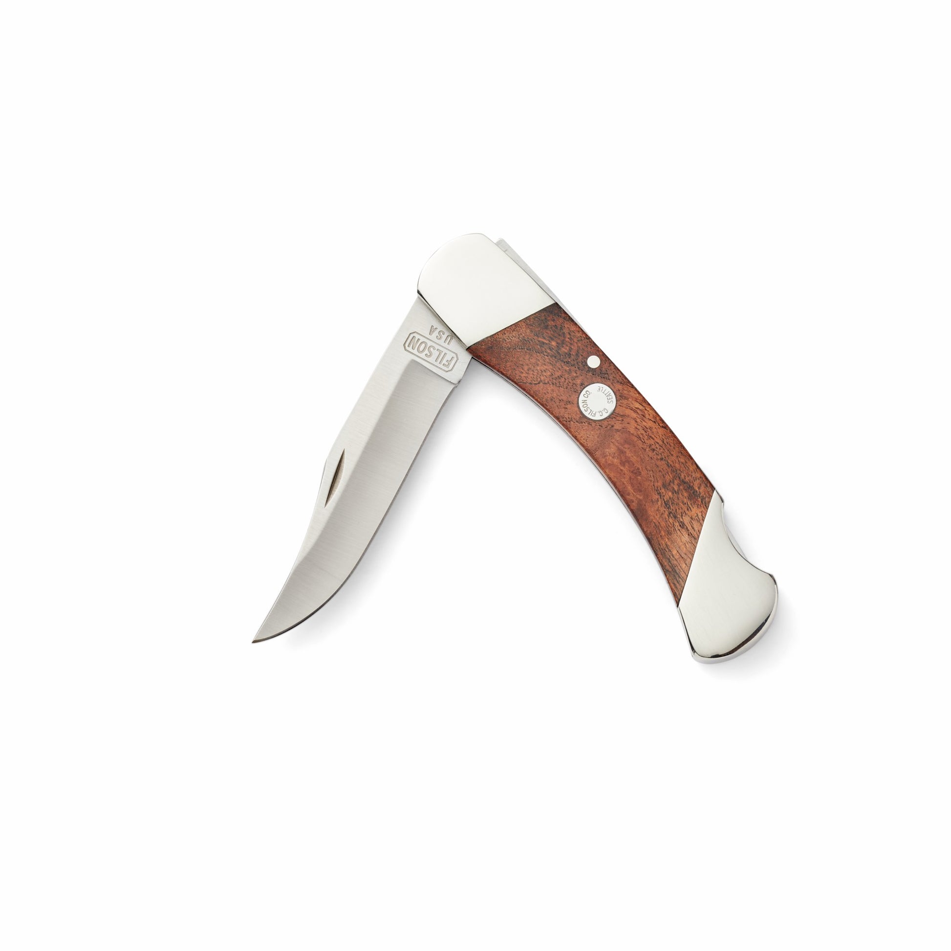 Filson Gear Mesquite Professional Lockback Knife - Brown