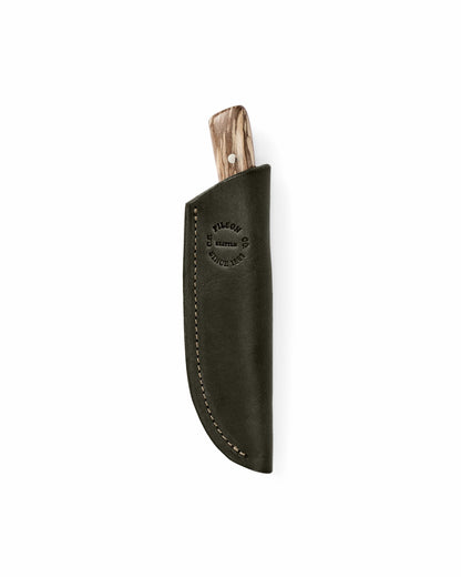 Filson Gear Graycloud Tracker Knife - Spalted Alder / Leopardwood