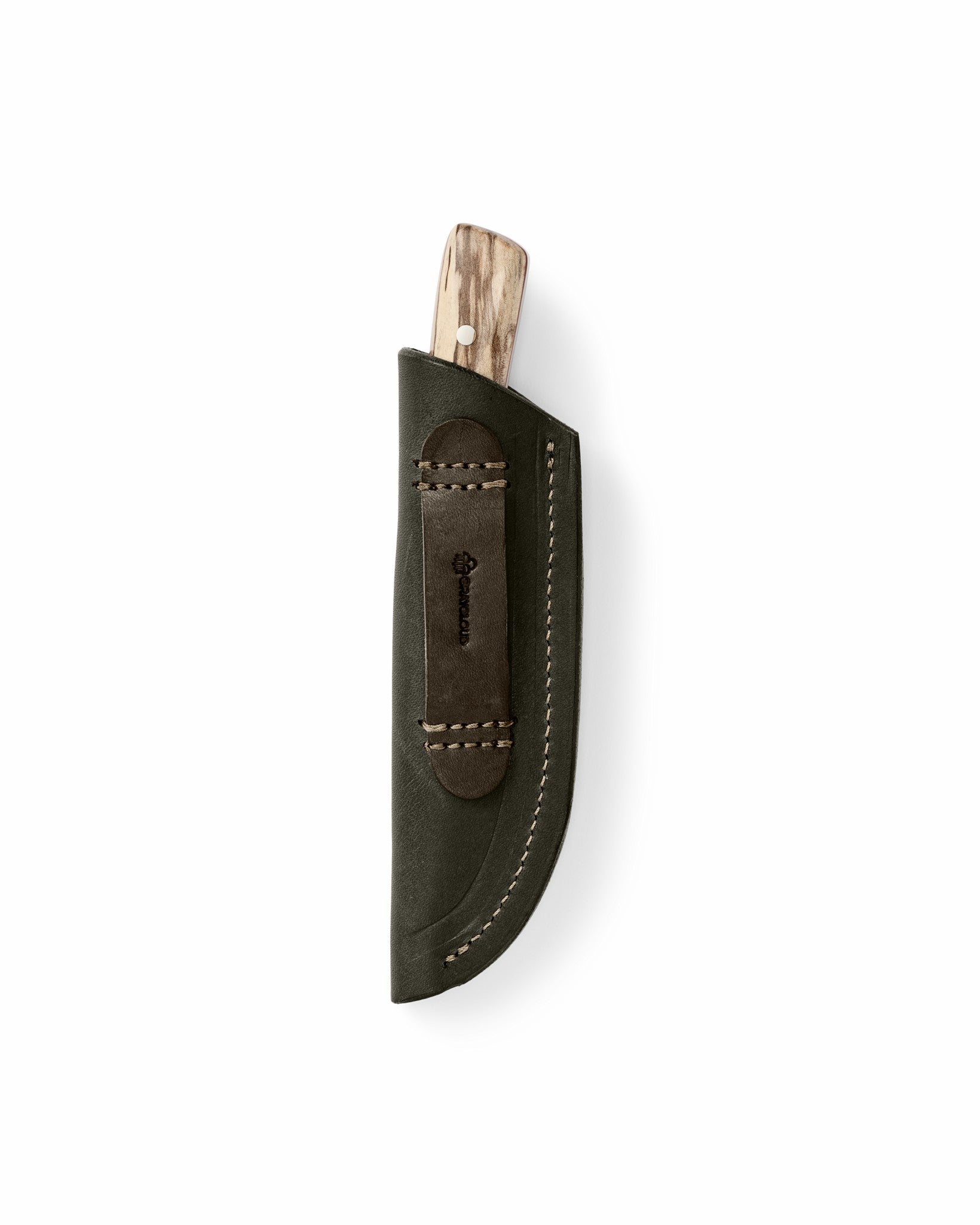 Filson Gear Graycloud Tracker Knife - Spalted Alder / Leopardwood