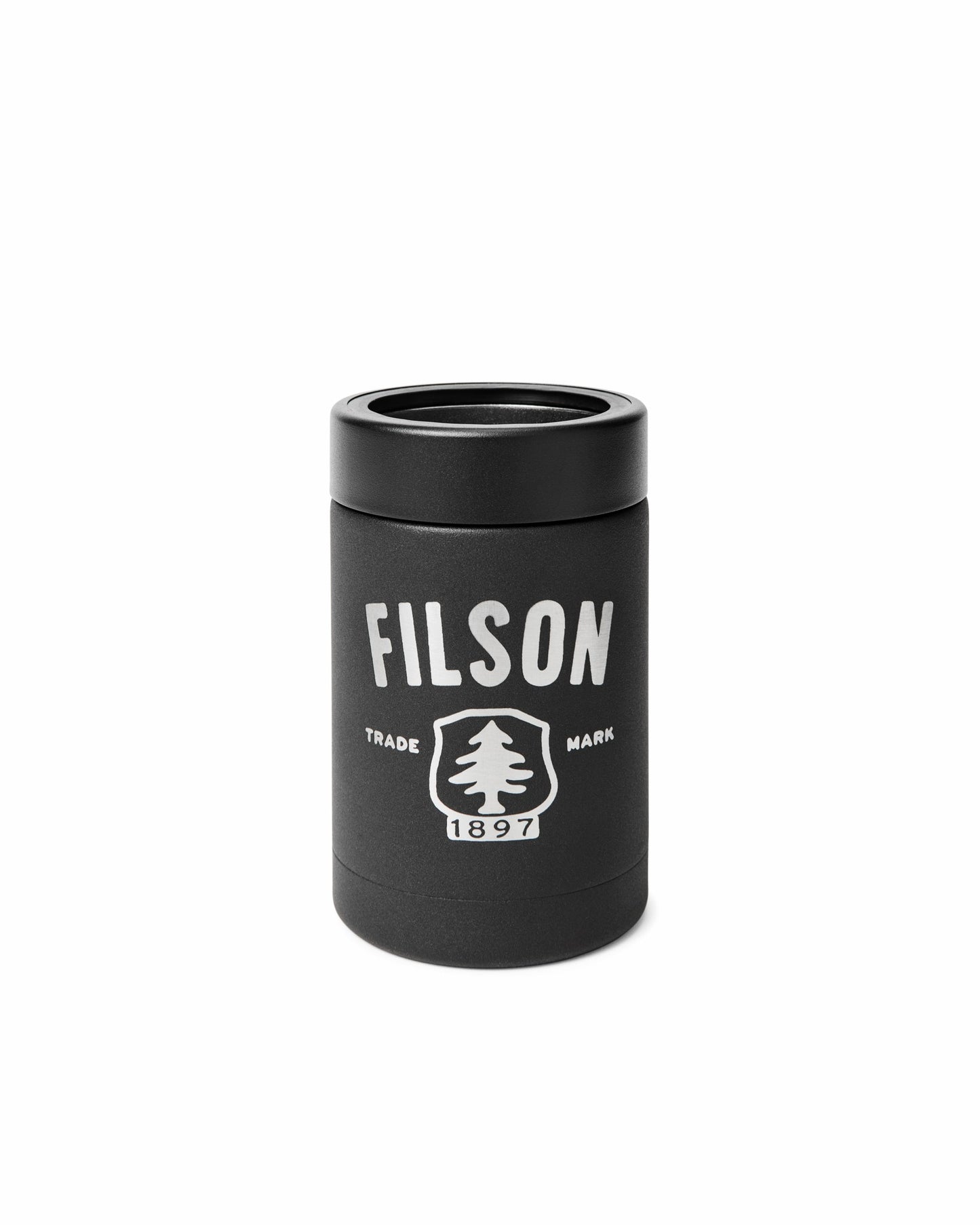 Filson Gear Tree Graphic Can Cooler 12-oz - Black