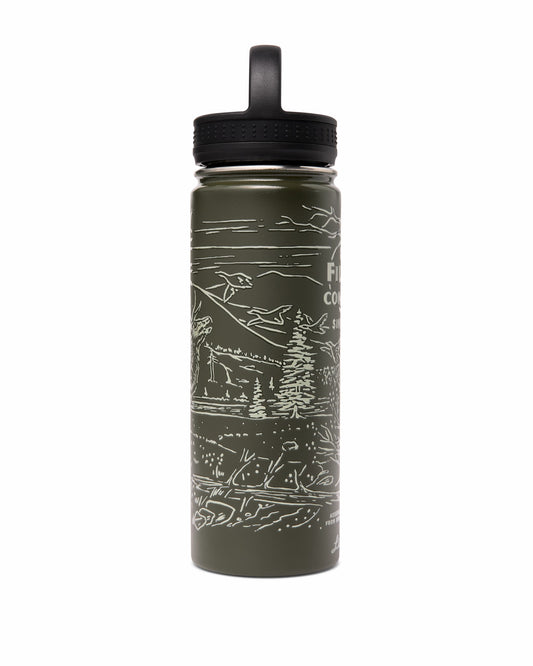 Filson Gear Insulated Water Bottle - Green / Wildlife