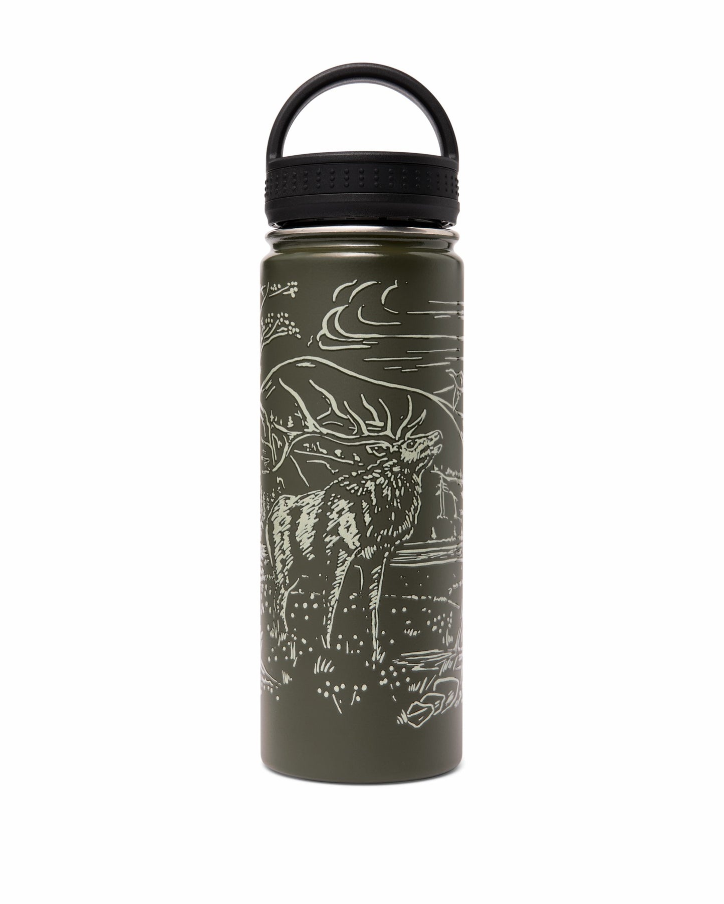 Filson Gear Insulated Water Bottle - Green / Wildlife