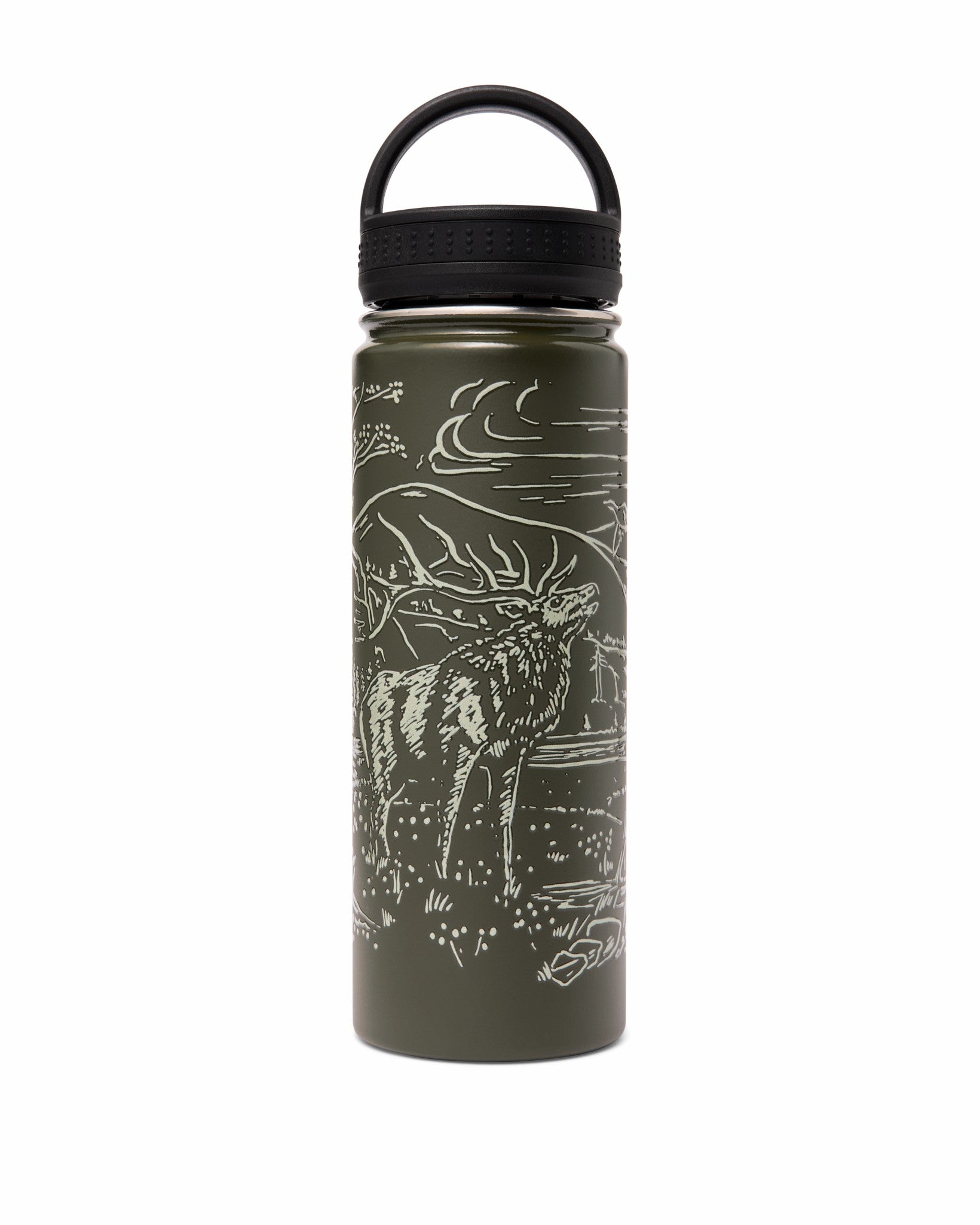 Filson Gear Insulated Water Bottle - Green / Wildlife