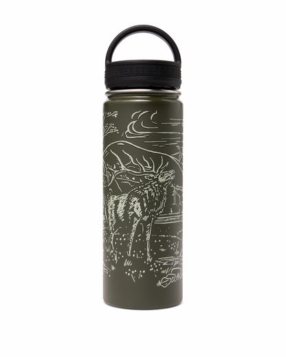 Filson Gear Insulated Water Bottle - Green / Wildlife