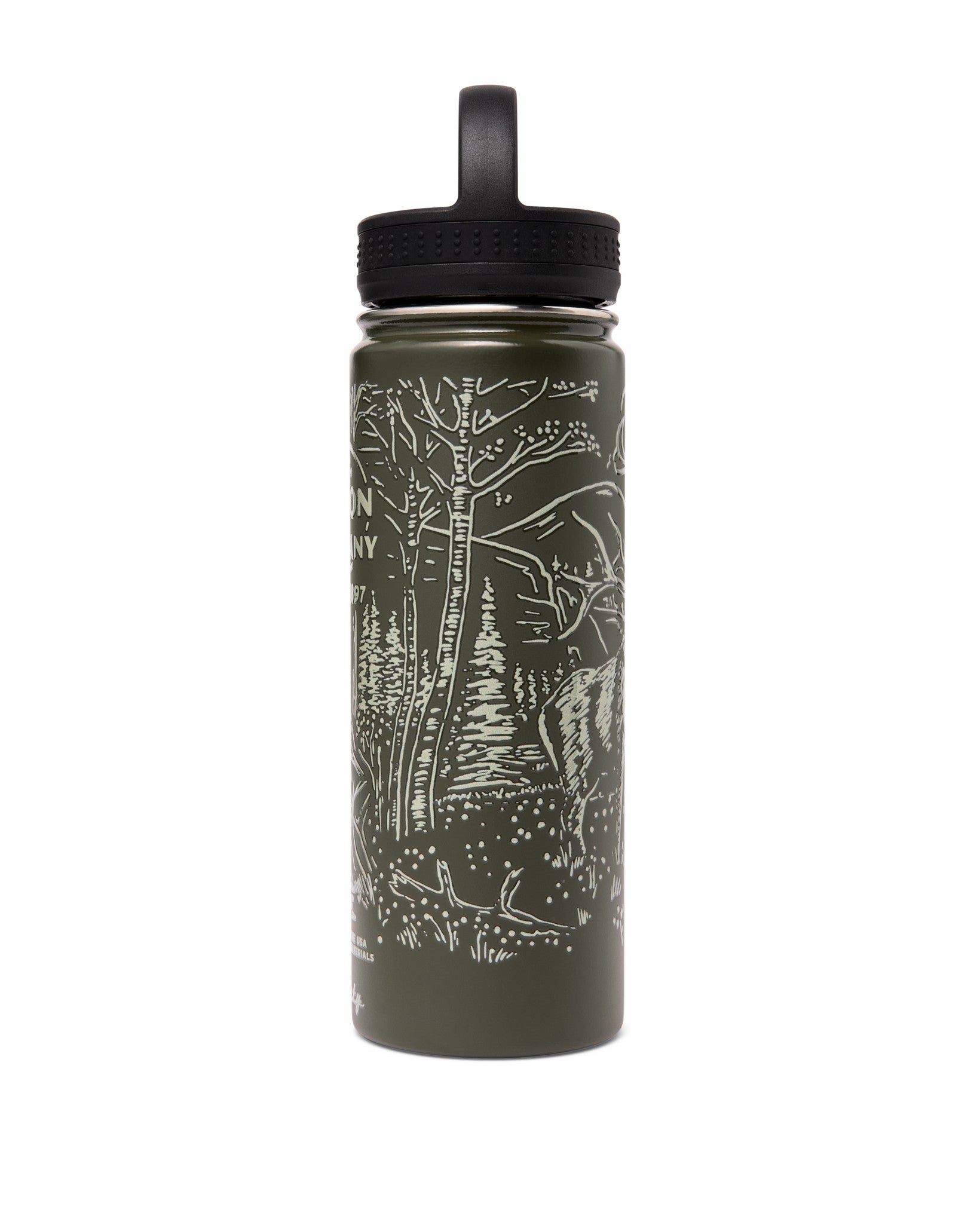 Filson Gear Insulated Water Bottle - Green / Wildlife