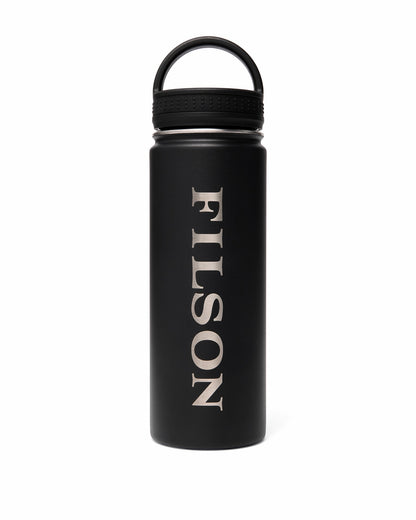 Filson Gear Insulated Water Bottle - Black / Logo