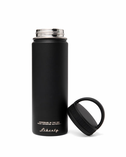 Filson Gear Insulated Water Bottle - Black / Logo