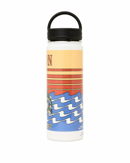 Filson Gear Insulated Water Bottle - White / Dusk Fish