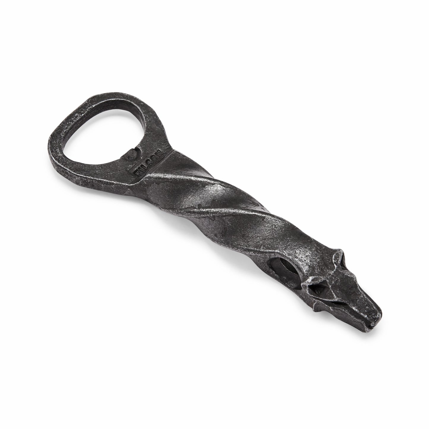 Filson Gear Handcrafted Bottle Opener — Wolf Head