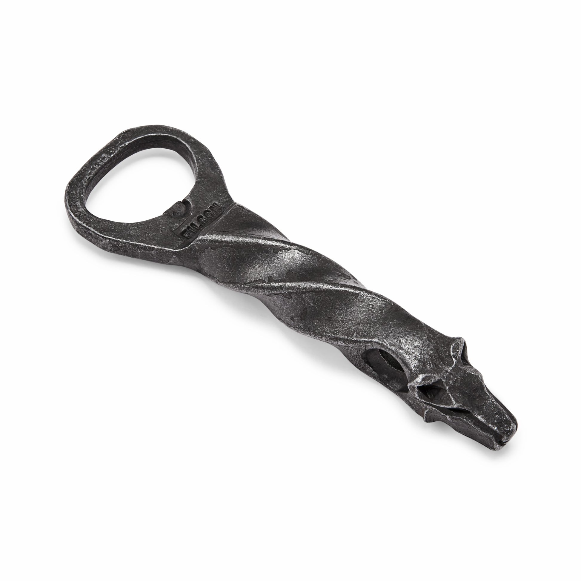 Filson Gear Handcrafted Bottle Opener — Wolf Head