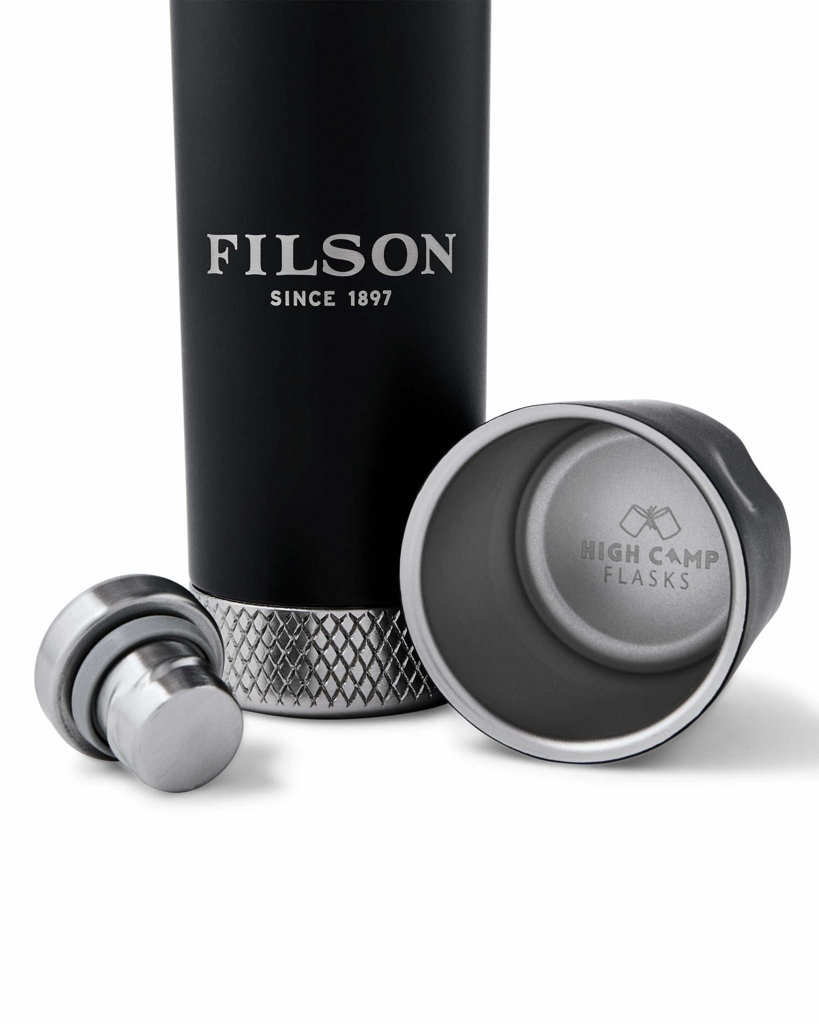 Filson Gear High Camp 9-oz. Torch Flask - Black