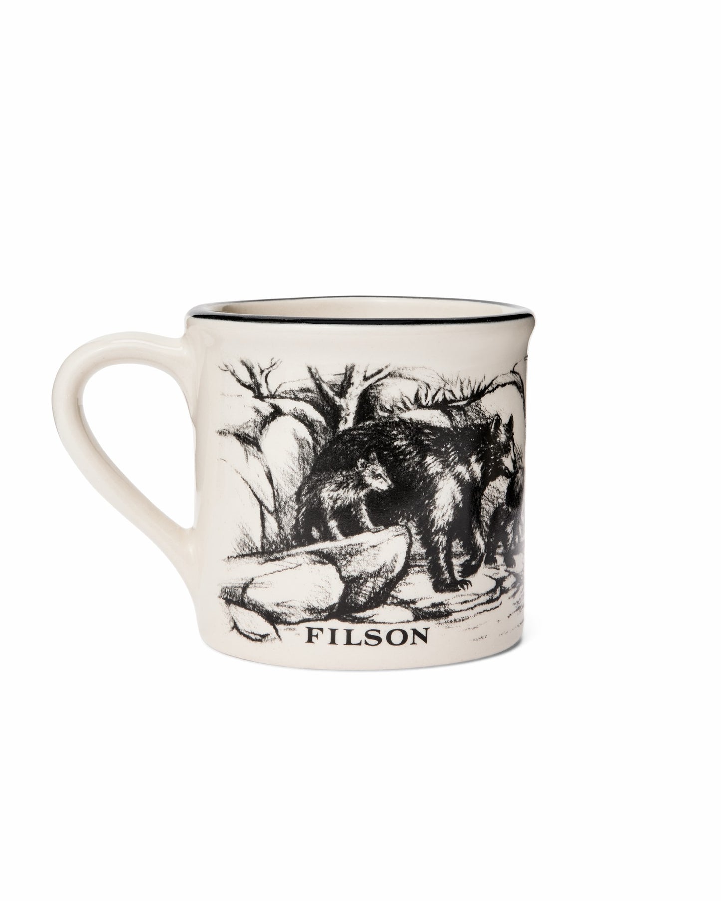 Filson Gear Stoneware Mug - Natural / Bears