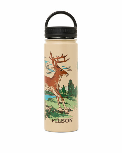 Filson Gear Insulated Water Bottle - Sandstone / Deer Leap