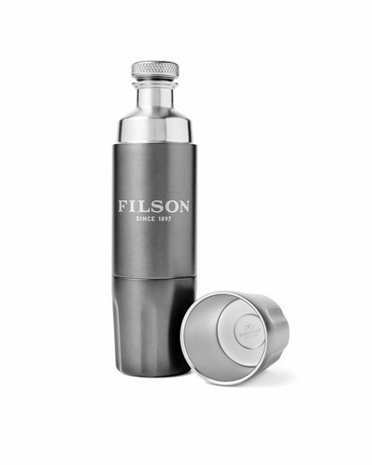 Filson Gear High Camp 750ml Firelight Flask - Gunmetal