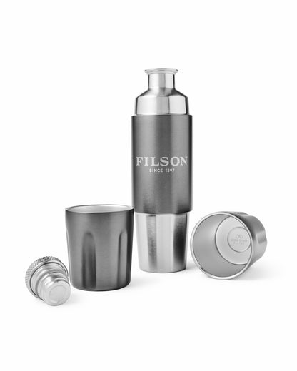 Filson Gear High Camp 750ml Firelight Flask - Gunmetal