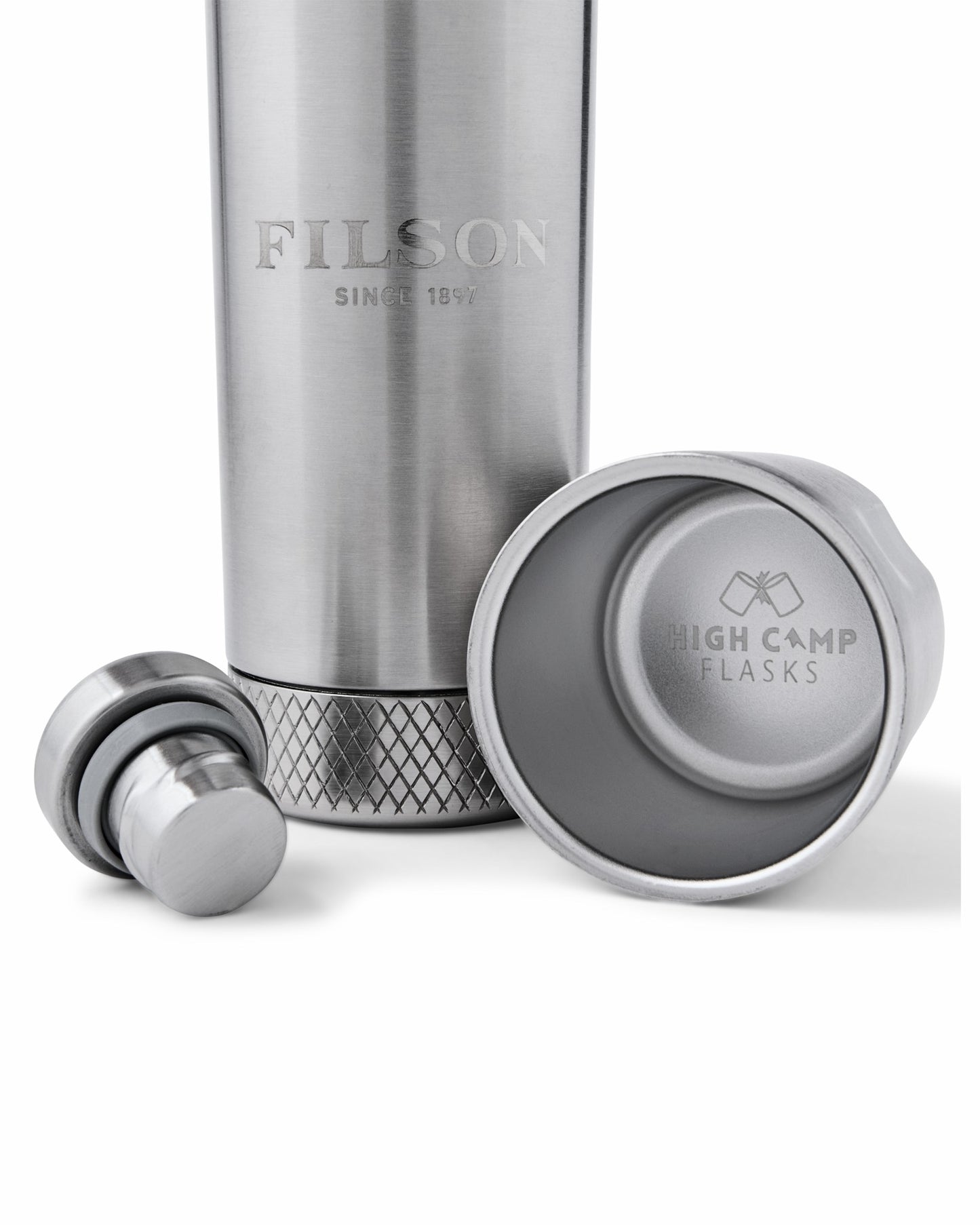 Filson Gear High Camp 9-oz. Torch Flask - Stainless Steel