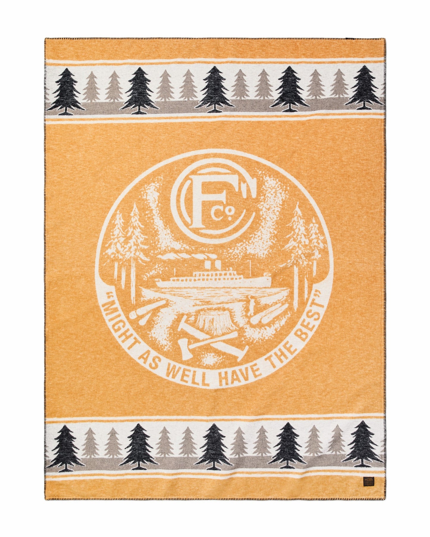 Filson Gear Forestry Cotton Blanket - Buckthorn Brown